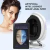 2024 محلل البشرة المهني مسح الوجه الرقمي Smart Mirror Scanner 3D AI Face Skin Diagnostics محلل الجلد الوجه