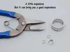 &equipments Jewelry Pliers Tool Set, ChainNose Pliers with Rings, for Jump Ring Opening / Closing Crafting and Repair Jewelry Making