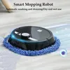 Cleaners Youpin Smart Mopping Robot Sweep Cleaner 3600mah Dry and Wet Washing Cloth Scrubber Hine for Floor Household Cleaning Tools