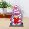 Diamantmålning Alla hjärtans dag Gnome Desktop Decorations trägrydnadssats för Decorvaiduryd