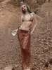 Сексуальные полоски зебры, комплект из 3 предметов, летняя пляжная одежда, треугольный купальник бикини с пляжной юбкой, купальник, накидка A1554240111