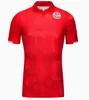 2024 Tunisie Soccer Jerseys Coupe d'Afrique Équipe nationale Maillot de Tunisie 24 25 MSAKNI HANNIBAL MAALOUL SLITI KHENISSI Accueil Rouge 3ème Maillot de football homme