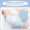Одноразовые перчатки с пятью пальцами для ванны, креативная домашняя губка для массажа тела, ленивый дезодорант, эластичный скраб, грязь