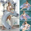 Other Pools SpasHG PVC Summer Inflatable Floating Row Swimming Pool Water Hammock Recliner Air Mattresses Bed Water Sports Party Toys Lounger Chair YQ240111