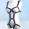 1 set sexy dames lederen harnas ondergoed kousenband riemen mannen punk gotische breken bondage riemen bra kousenband body lingerie9667154