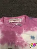 Heren T-shirts Tie Dye Tee Mannen Vrouwen Noing Wiout Het Vertabrae Strand T-shirt Hoge Kwaliteit Tops Crewne Korte Sleeveyolq