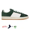 Scarpe da corsa campue anni '00 pelle scamosciata nero bianco grigio Verde scuro Cloud Crystal Gum Bark Blu semilucido San Valentino Korn Natale sneakers casual da uomo scarpe da ginnastica da donna