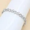 セットXutaayi 925 Sterling Silver White Stones Cubic Zirconia Jewelry Sets for Women Earrings/Pendant/Necklace/Ring/ブレスレット