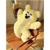 Almofada / travesseiro decorativo dos desenhos animados urso amarelo volta almofada mesa sofá decoração de casa crianças criança presente de aniversário 230818 gota entregar dhm9b