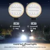 Miski 2x 4 -calowe LED LED Light Combo Spot powódź na drodze jazdy bursztyn