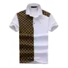 2024SS Hommes Styliste Polos Marque de luxe Hommes Designer Polo T-shirt Mode d'été Respirant T-shirts à manches courtes Pull Polos Chemises FF Tops Hommes FF Tees