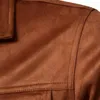 Herrjackor 2024 Spring och Autumn Polo Jacket Casual Coat mode mångsidig smal topp
