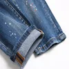 2Designer Jeans viola Uomo Donna High Street Wash denim Bottone con cerniera ricamato Jeans slim a gamba dritta Abbigliamento da strada classico della moda con jeans di lusso # 21