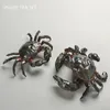 Creative Resin Tea Pet Decoration Flushing Color Changing Crab Ornaments Chinese Tea Art Accessories Home Flower Pot Decoration 240110