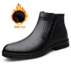 Bottes italiennes hommes chaussures habillées en cuir véritable cheville décontractée affaires léger ascenseur de mariage