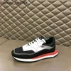 Berluti Tênis masculino de couro Top Berluti New Pulse Sapatos esportivos e casuais com silhueta de retalhos de cores contrastantes fora do lugar Lace Up Trendy Mens Shoes Rj