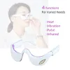 EMS Pulse Vibration UnderEye Massager Heated Relieves Eye Fatigue Eyes Massage Glasses Dark Circle Bags Fat Remover 240110