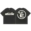 Hellstar camisa designer camisetas gráfico tee roupas hipster tecido lavado corpo abstrato adota impressão divertida vintage de alta qualidade verão