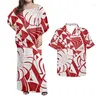 Casual Dresses Orange Tropical Leaves Print Summer Women Long Maxi Dress Strapless Slash Neck Elegant Party For Par Outfits