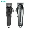 VGR V282 Machine de découpe de cheveux réglable tondeuse sans fil hommes professionnel Rechargeable barbier tondeuse électrique 240110