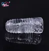Sweet Dream Men Masturbator Crystal Transparent Pocket Pussy Clear Silicone Realistic Vagina for Man Male Sex Products BLM035 S914183456