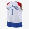 Personalizado Zion Brandon Ingram Williamson Jerseys de basquete de alta qualidade CJ McCollum Herbert Jones Jonas Valanciunas Jose Alvarado Trey Hayes Murphy III Atacado