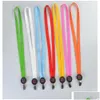 Led Toys Light Up Lanyard Key Chain Id Keys Holder 3 Modes Flashing Hanging Rope 7 Colors Ooa3814 Drop Delivery Gifts Lighte Lighted Dhp8O