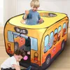 Çocuk Araba Çadır Evi İtfaiye Kremi Katlanabilir Oyun Çadır Kapalı ve Açık Oyun Evi Sunroof Oyuncakları Doğum Günü Hediyesi 240110