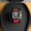 JF Richdsmers Watch Factory Superclone Fantastyczny R H R D Luksusowy Super Style Męski nadgarstki RM11 RM1103 IXPI Designer Wysokiej jakości Black Bezel dla mężczyzn