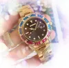 Högkvalitativ armé Militär lyxklocka Fashion Crystal Colorful Diamonds Ring Men Clock Women Quartz Stora Big Dial Ladies All Crime Armband Wristwatch Gifts