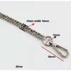 10mm Replacement Purse Chain Shoulder Crossbody Bag Strap for Handbag Clutch Handles DIY Accessories Shoulder Crossbody 240110