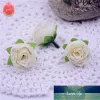 Couronnes de fleurs décoratives 20 pièces Mini soie artificielle Rose pour Mariage maison fête décoration Mariage Flores vêtements chapeaux accessoires ZZ