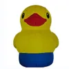 Modèle de canard en caoutchouc gonflable géant mignon de 6 mH 20 pieds de hauteur/canards jaunes gonflables de 4 m de haut pour jouets de décoration 002