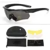 Preço de fábrica óculos de sol táticos de alta qualidade óculos de tiro lentes de policarbonato óculos táticos