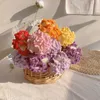 Other Arts and Crafts Knitting Bouquet Carnation Flower Creative Hand-Knitted Fake Flowers Knitted Handmade Flower Teacher's Day Valentine Gifts YQ240111