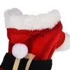 Hundebekleidung, Katze, Weihnachtskostüm, Kleidung, Winter, Kapuze und Welpenmantel, Weihnachtsmann-Outfits, Haustier, Kätzchen, Weihnachten, Neujahr, Verkleidung, Party, Geschenk