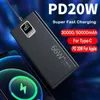 Cell Phone Power Banks Power Bank 50000mAh with USB Output 66W Fast Charging Powerbank External Battery Pack for iPhone Huawei Samsung PowerbankL240111