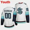 Män barn kvinnor hockey 19 jared mccann jersey 29 Vince Dunn 7 Eberle 10 Matty Beniers 37 Yanni Gourde 22 Oliver Bjorkstrand 17 Jaden Schwartz Andre Burakovsky Reverse