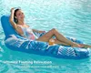 Outras Piscinas SpasHG Rede de Água Flutuante Reclinável Dobrável Inflável Natação Colchão de Ar Cama Anel de Natação Mar Piscina Festa Brinquedo Float Lounge Bed YQ240111