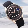 Mens Watch Luxury Designer Watch Menwatch 40 мм автоматическая механическая керамическая рамка 904L Водонепроницаемы