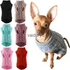 Hondenkleding Puppy Truien voor kleine middelgrote honden Kattenkleding Winter Warm Huisdier Coltrui Chihuahua Vest Zacht Yorkie Jas Teddy etvaiduryd16