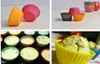 Round shape silicone jelly baking mold 7cm muffin cup cake cups cupcake ZZ