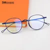 Retro Runde Brille Rahmen Männer Optische Myopie Rezept quadratische Brillen Rahmen Frauen Luxus Marke Ultraleicht Brillen 240110