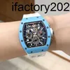 JF Richdsmers Watch Factory Superclone 95 Rm 011 Ostatnia edycja Blue Ceramic Limited Edition