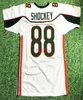 Billiga anpassade Jeremy Shockey Miami Hurricanes White Jersey eller anpassade något namn eller nummer Jersey7523638