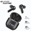 Écouteurs True Stereo Super Bass Wireless Earphones 5.2 tws Bluetooth Elets touds Binaural Call Headset pour iPhone Xiaomi