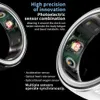 Fitness Tracker Smart Ring Pedometro per il sonno Anello intelligente per ossigeno nel sangue con APP IPX8 Impermeabile per la salute Monitor della frequenza cardiacan 240110