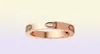 Amor parafuso anel mens banda anéis 2021 designer de jóias de luxo mulheres titânio liga de aço banhado a ouro artesanato ouro prata rosa nunca f8273245