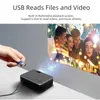 Projectors AUN A30 Portable Projector Home Theatre Smart TV Beamer Laser 3D Cinema Mini LED VideoProjector för 1080p 4K Movie via HD Portl240105