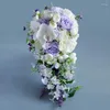 Fiori nuziali Popodion Bouquet da sposa Fiore tenuto in mano CHD20918